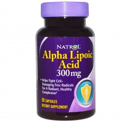 Natrol Alpha Lipoic Acid 300 мг 