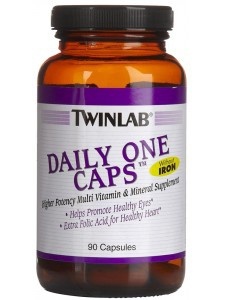 Twinlab Daily One Caps with Iron