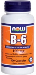 Now foods B-6  100 мг