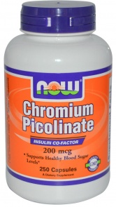 Now foods Chromium Picolinate 200 mcg 