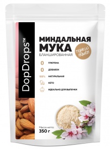 DopDrops Мука Миндальная Бланшированная Тонкого Помола