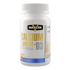 Maxler Calcium Citrate + D3
