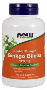 Now foods Ginkgo Biloba 120 mg 