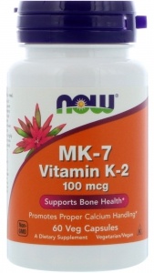 Now foods MK-7 Vitamin K-2 100 mcg