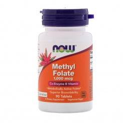 Now foods Methyl Folate 1000 мкг