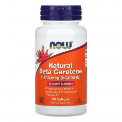Now foods Natural Beta Carotene 25000