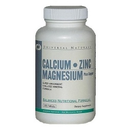 Universal Nutrition Calcium Zinc Magnesium
