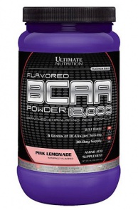 Ultimate Nutrition BCAA 12 000 Powder Flavored