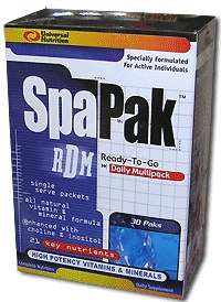 Universal Nutrition Spa Pak