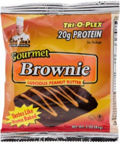 Chef Jays Tri-O-Plex Gourmet Brownie