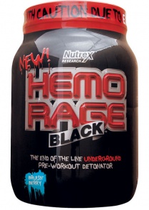 Nutrex Hemo-Rage Black