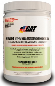 GAT/German American Technologies Nitraflex Stimulant-Free Tablets