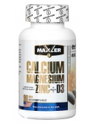 Maxler Calcium Magnesium Zinc + D3 