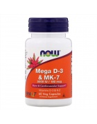 Now foods Mega D-3 & MK-7 5000 IU / 180 mcg