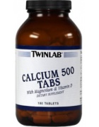 Twinlab Calcium 500 с Магнием и витамином D.